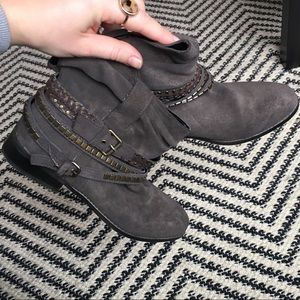 Dolce Vita western jeweled wrap buckle boots